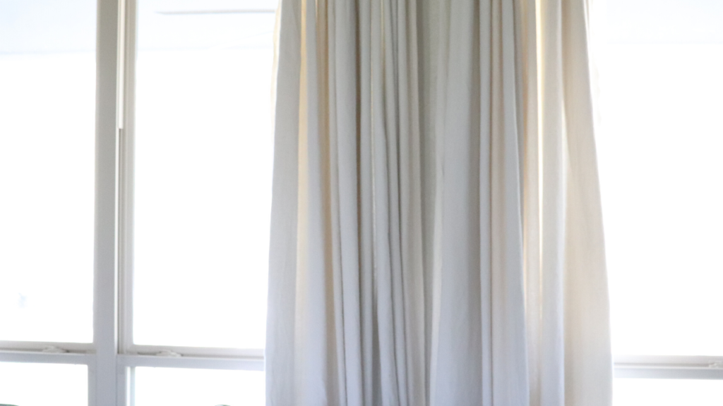 linen drop cloth curtains