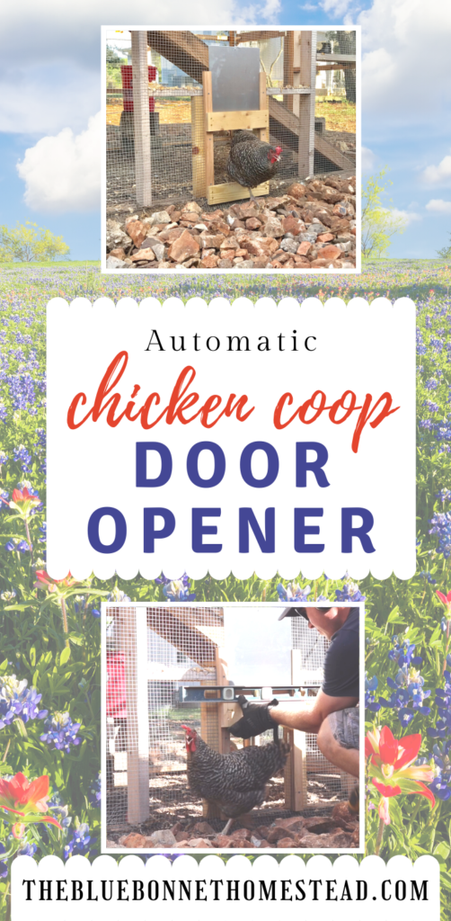 Automatic chicken coop door opener