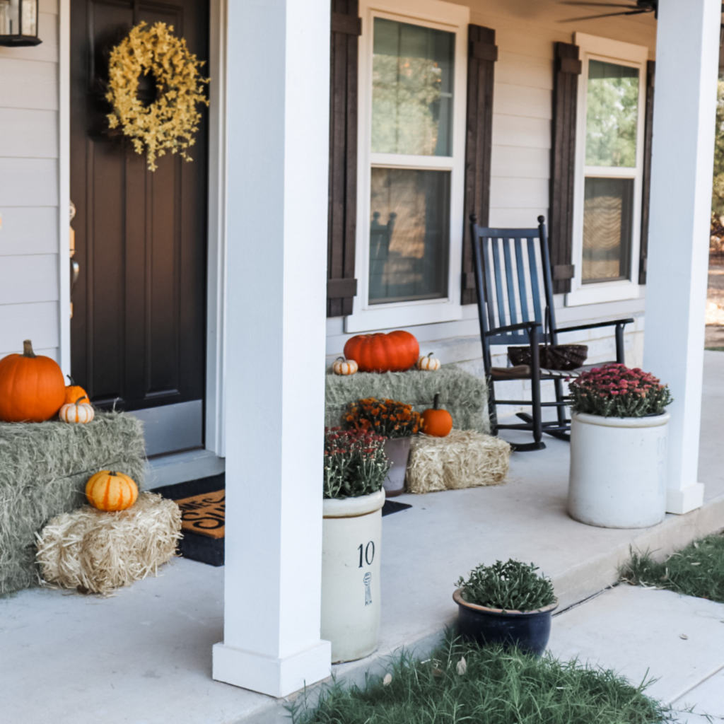 Fall front porch décor ideas easy for your home