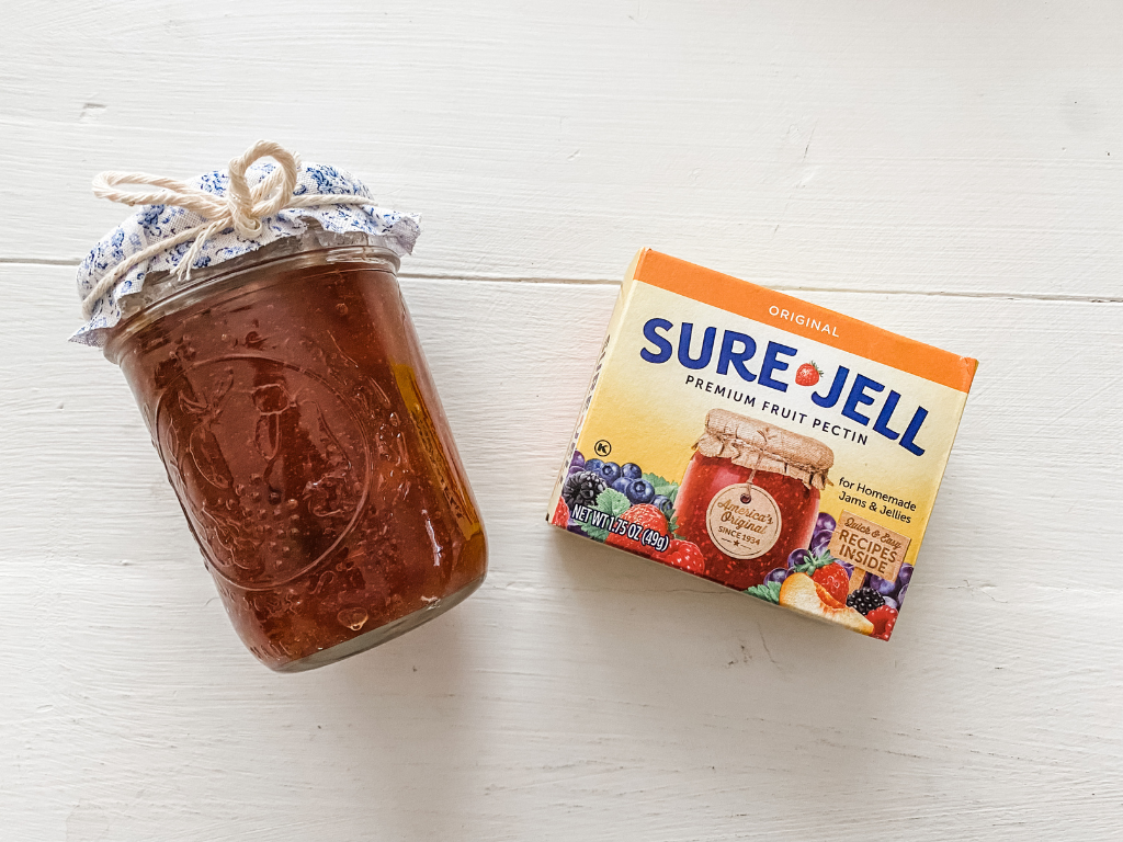 peach jelly with sure jell